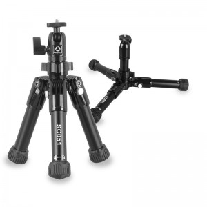 Kingjoy Handelsmarke Kingjoy SC051 Werkstafelstativ flexibles Minikamerastativ Telefonstativ