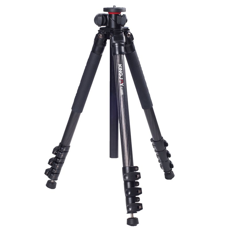 Leichte Kingjoy Profi-Stativkamera aus Kohlefaser für Foto F1208R