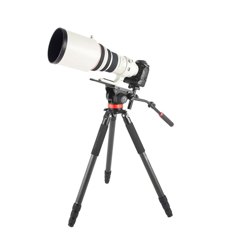 Kingjoy K6208 Heavey Duty Carbon Video- und Fotostativ