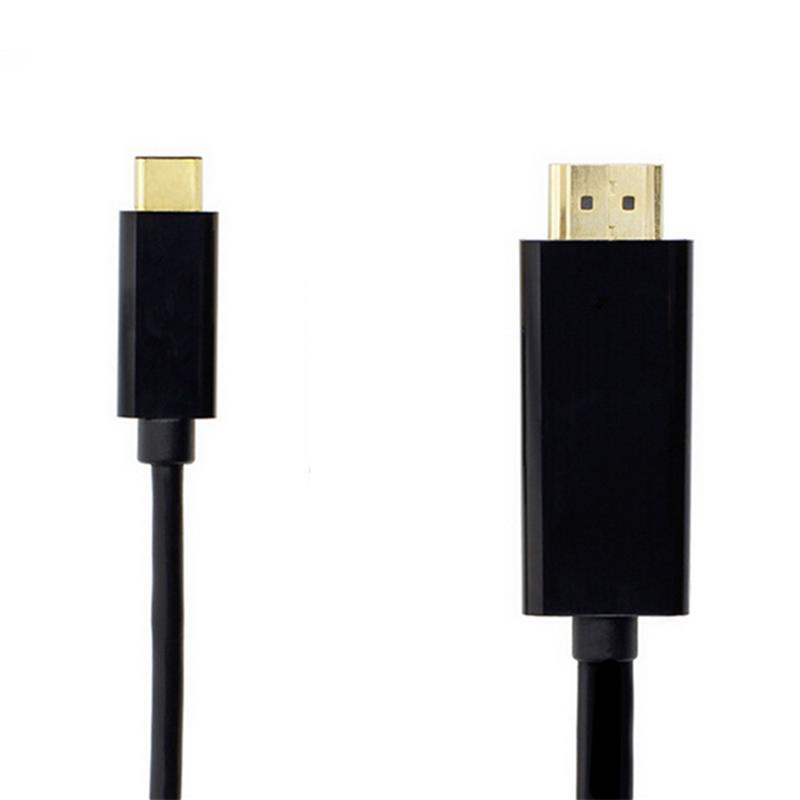 USB C zu HDMI Kabel 6ft (4K @ 60Hz), USB Typ C zu HDMI Kabel [Thunderbolt 3 kompatibel] für MacBook Pro 16 '' 2019/2018/2017, MacBook Air / iPad Pro 2019/2018, Surface Book 2, Samsung S10 , und mehr