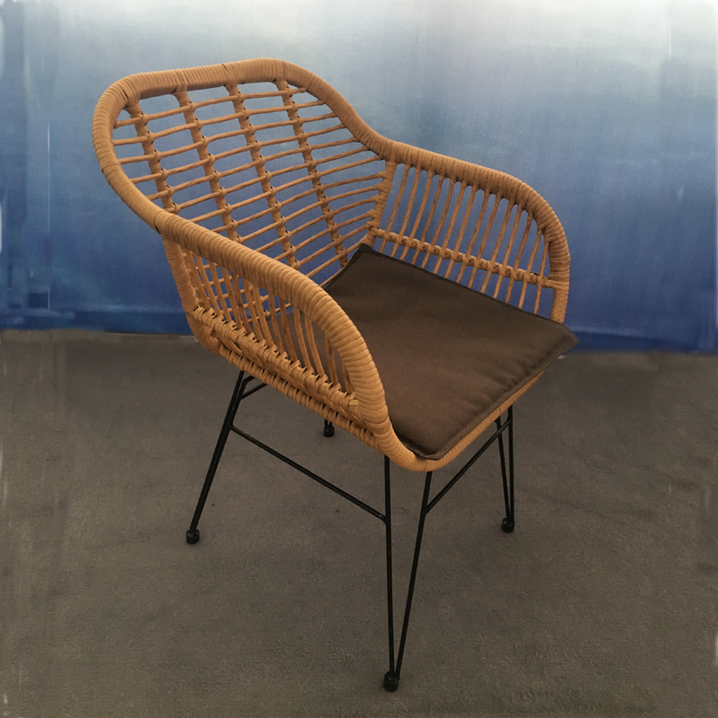 Steel & Wicker 3er Sofagarnitur