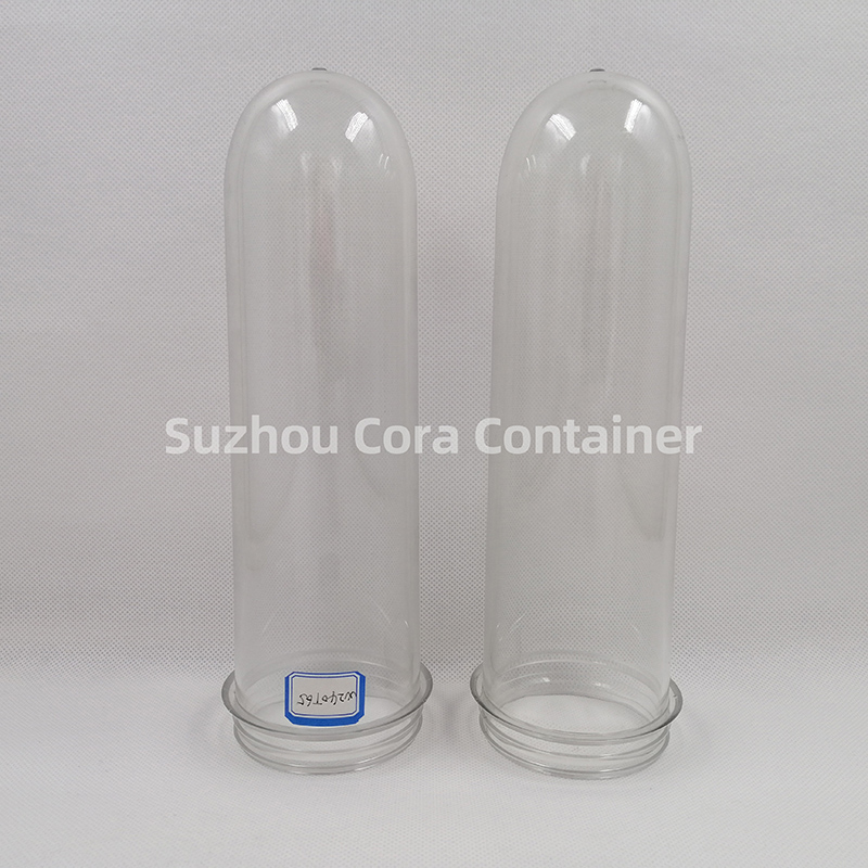 65mm 240g Halsgröße 72mm Plasitc Pet Preform für Wasser Getränkeöl