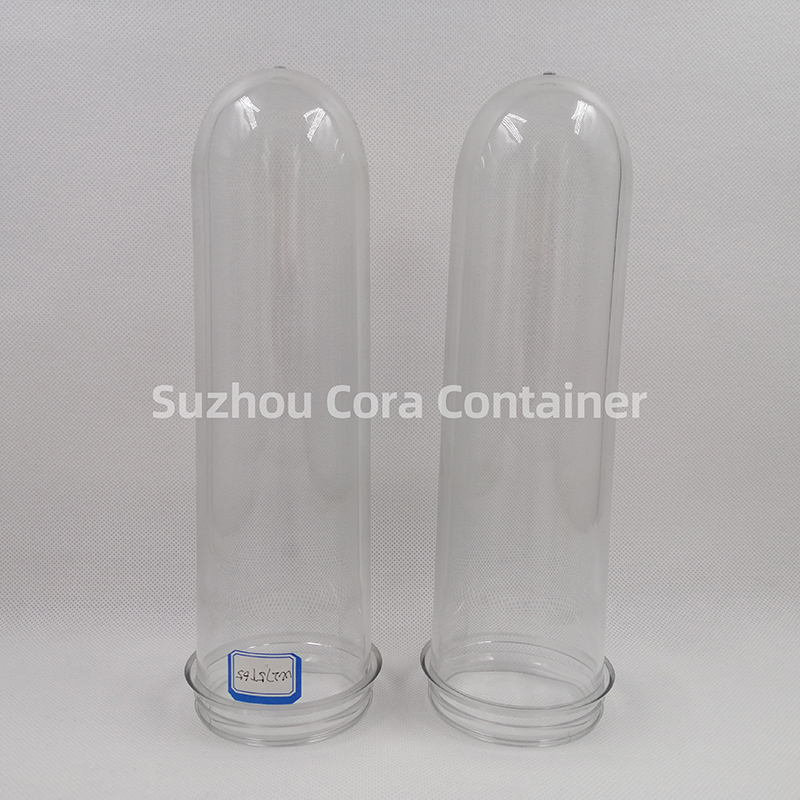 65mm 275g Halsgröße 72mm Plasitc Pet Preform für Wasser Getränkeöl