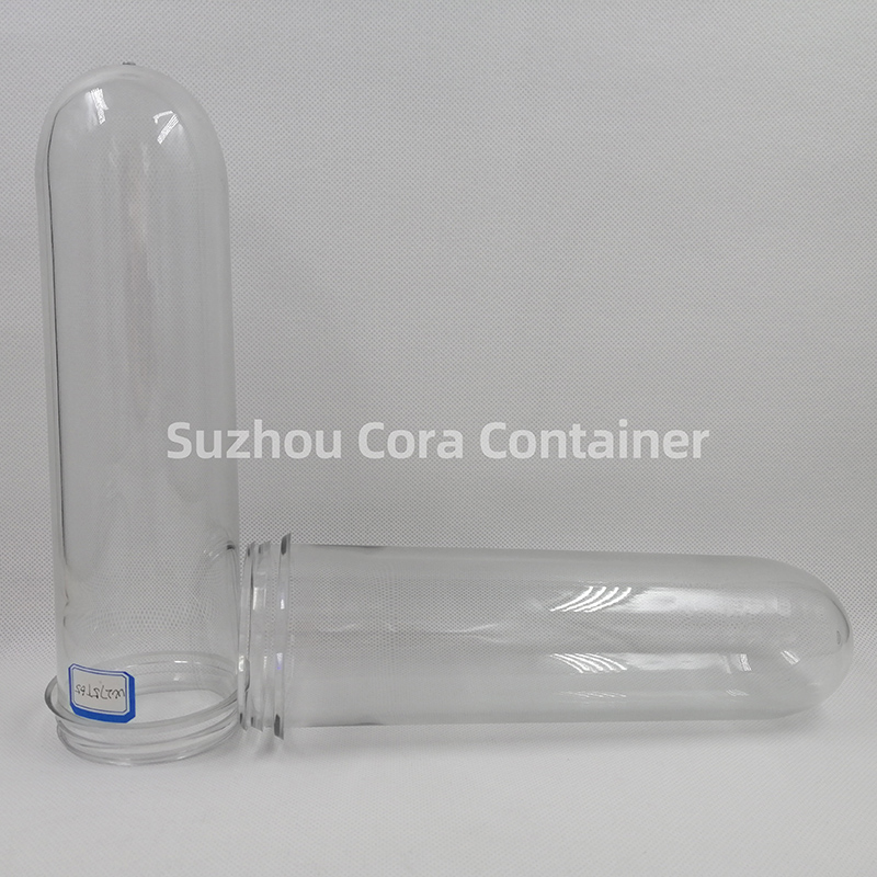 65mm 275g Halsgröße 72mm Plasitc Pet Preform für Wasser Getränkeöl