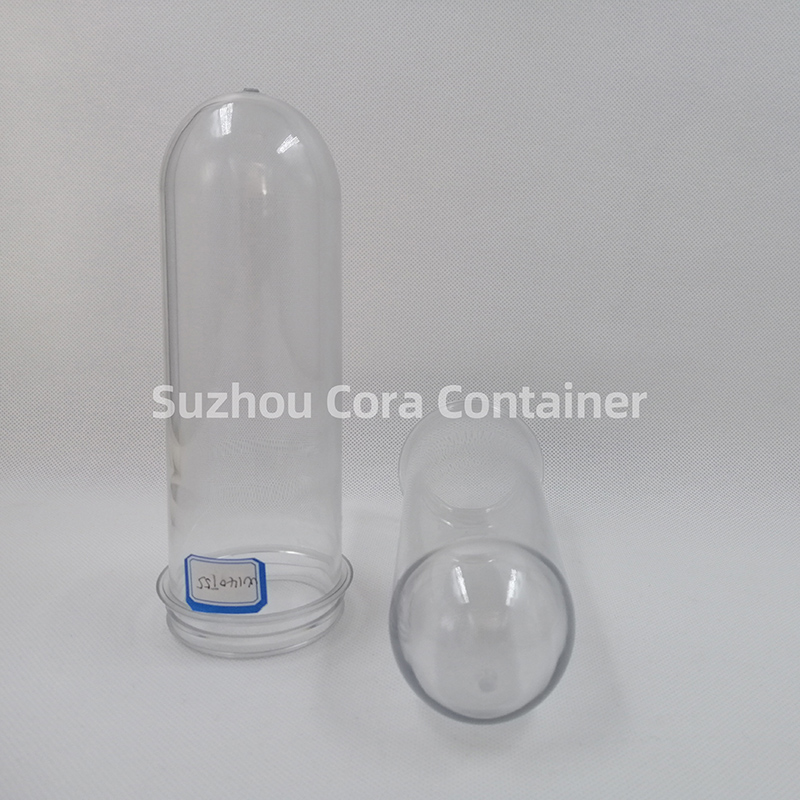 55mm 140g Halsgröße 62mm Plasitc Pet Preform für Wasser Getränkeöl