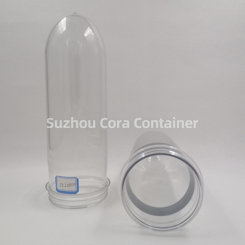65mm 222g Halsgröße 73mm Plasitc Pet Preform für Wasser Getränkeöl
