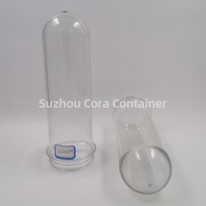 55mm 156g Halsgröße 62mm Plasitc Pet Preform für Wasser Getränkeöl