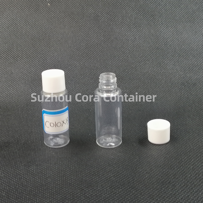 10ml Hals-Größe 13mm Pet Plastic Kosmetik Flasche mit Schraubverschluss