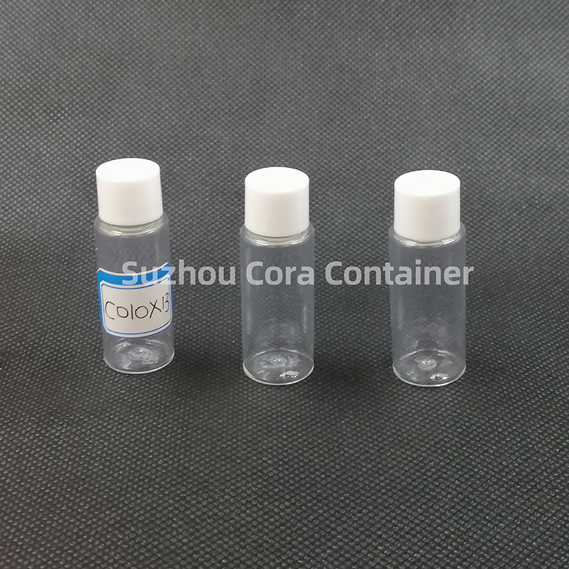10ml Hals-Größe 13mm Pet Plastic Kosmetik Flasche mit Schraubverschluss