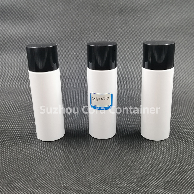 60ml Hals Größe 20mm Pet Plastic Kosmetik Flasche mit Schraubverschluss