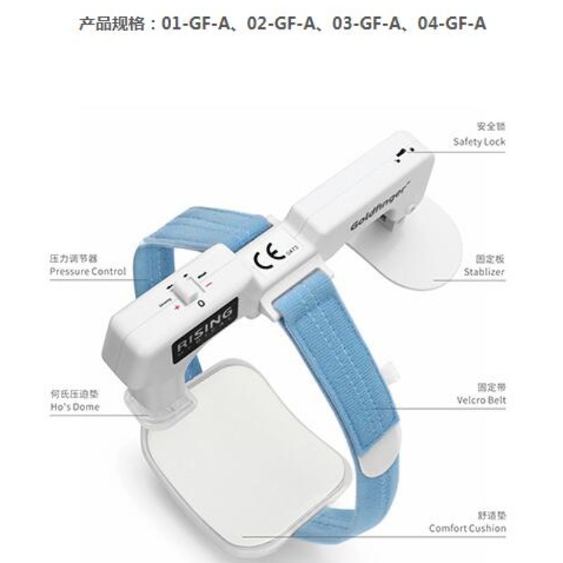 Goldfinger Electronic Femoral Hemostasis Compression Device