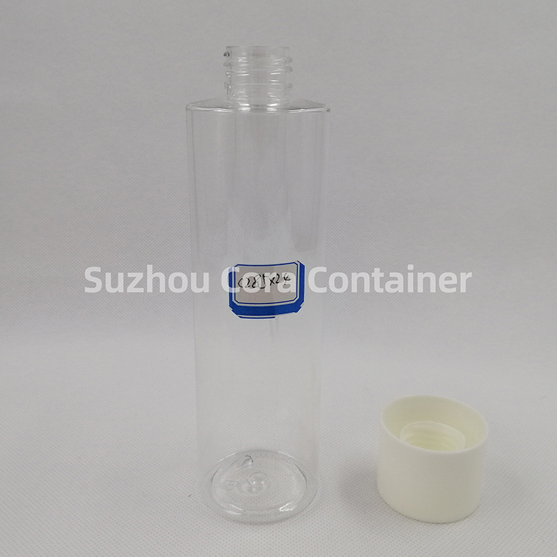 285ml Hals-Größe 24mm Pet Plastic Kosmetik Flasche mit Schraubverschluss