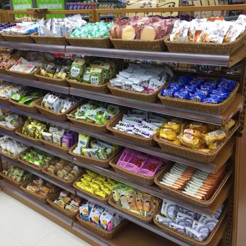 Supermarkt-Display-Korb