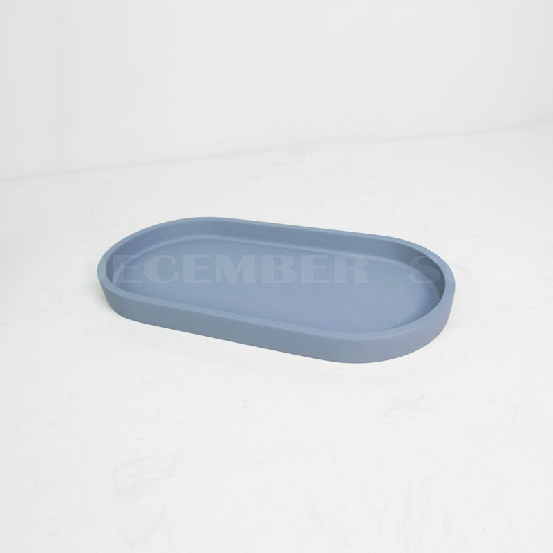 4-teiliges Badezimmer-Set aus Harz