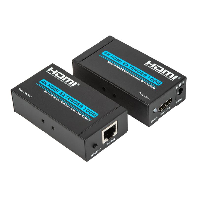 V1.4 4K HDMI Extender 100m über Single cat5e/6 Kabel Support Ultra HD 4Kx2K/30Hz
