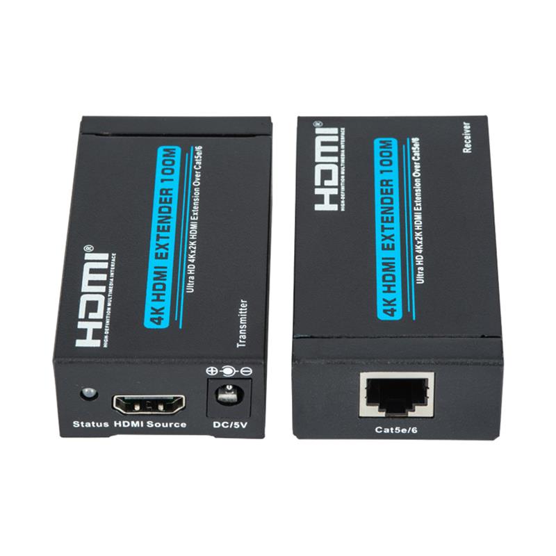 V1.4 4K HDMI Extender 100m über Single cat5e/6 Kabel Support Ultra HD 4Kx2K/30Hz