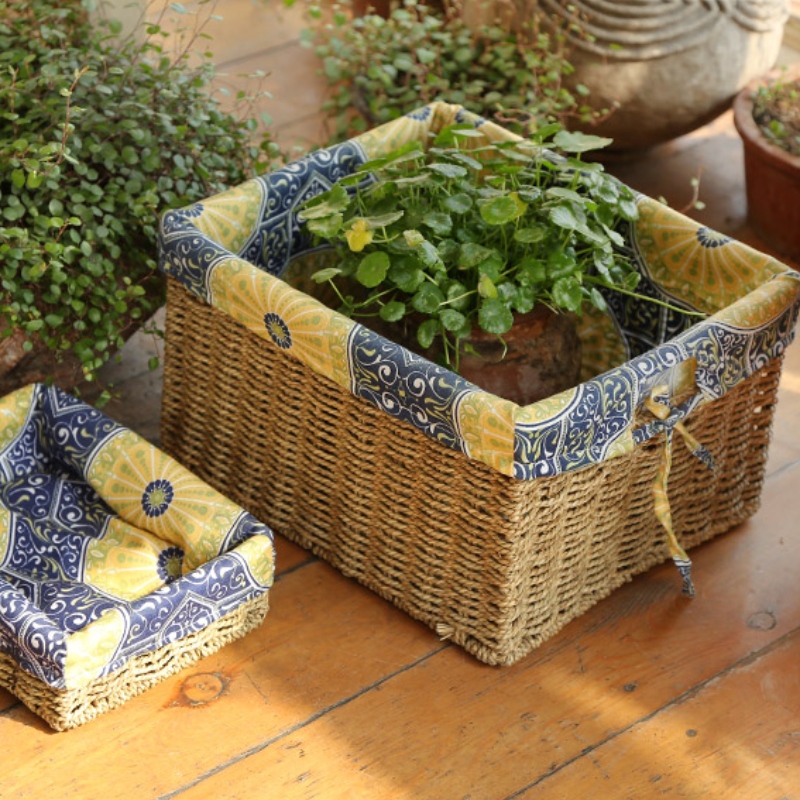 Gefütterter Schlafzimmer Ablagekorb