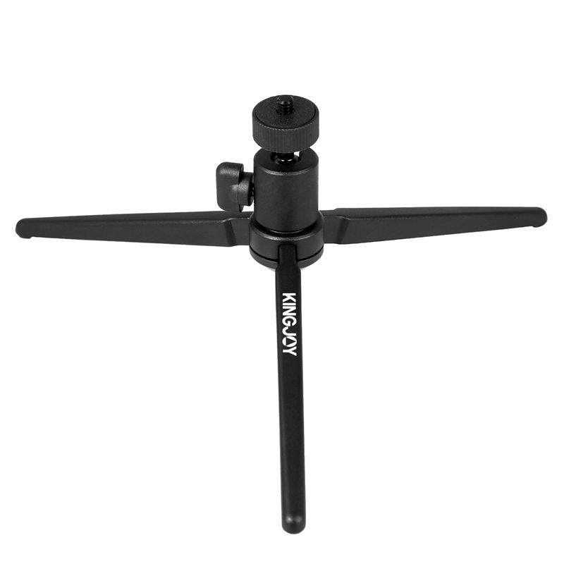 KINGJOY Mini Aluminium Tablet Kamera Fotostativ M5 mit 360 Degree Rotierender Kugelkopf