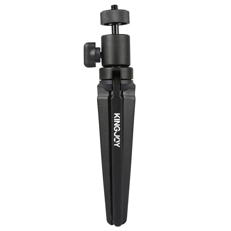 KINGJOY Mini Aluminium Tablet Kamera Fotostativ M5 mit 360 Degree Rotierender Kugelkopf