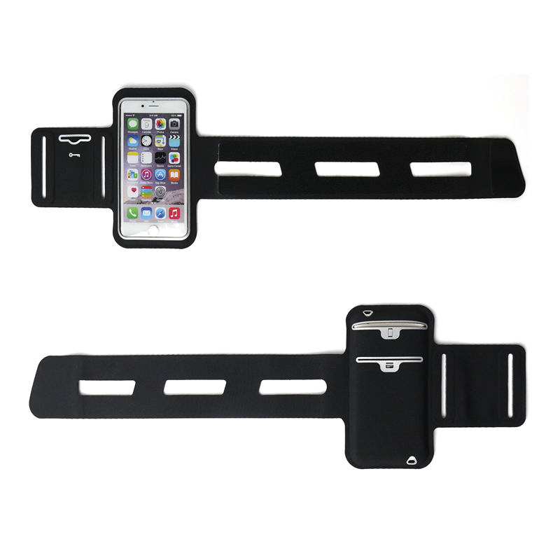 Elastic Reflective Fitness Armband Smartphone Case Sport Running Phone Armband
