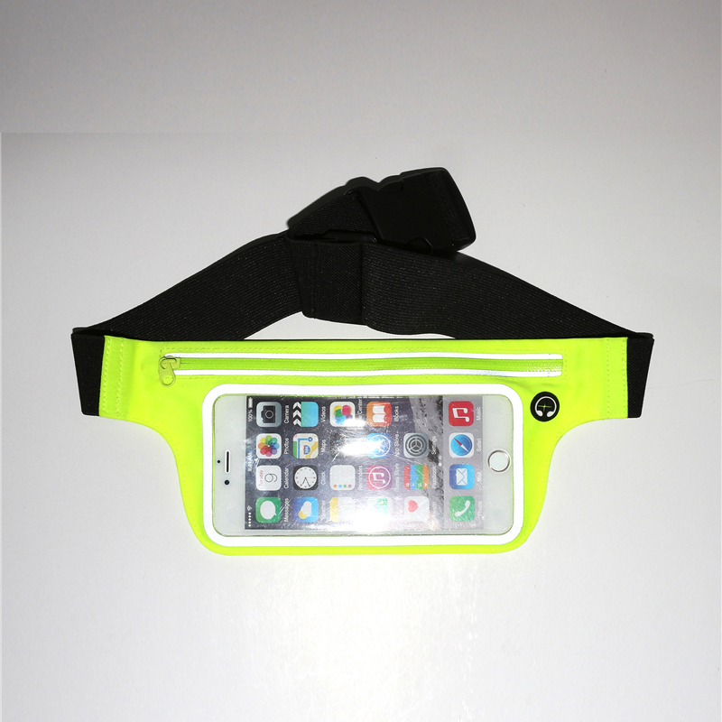 Sport Waist Pouch Bag mit transparentem Fenster