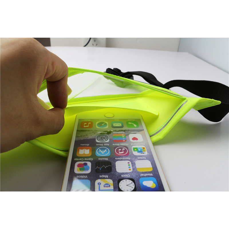Sport Waist Pouch Bag mit transparentem Fenster