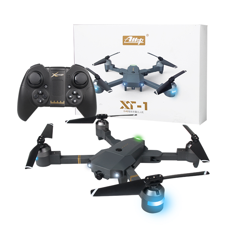 2019 Hot XT-1 Drohne Mit Kamera WIFI Mini Pocket Dron Faltbare RC Quadcopter