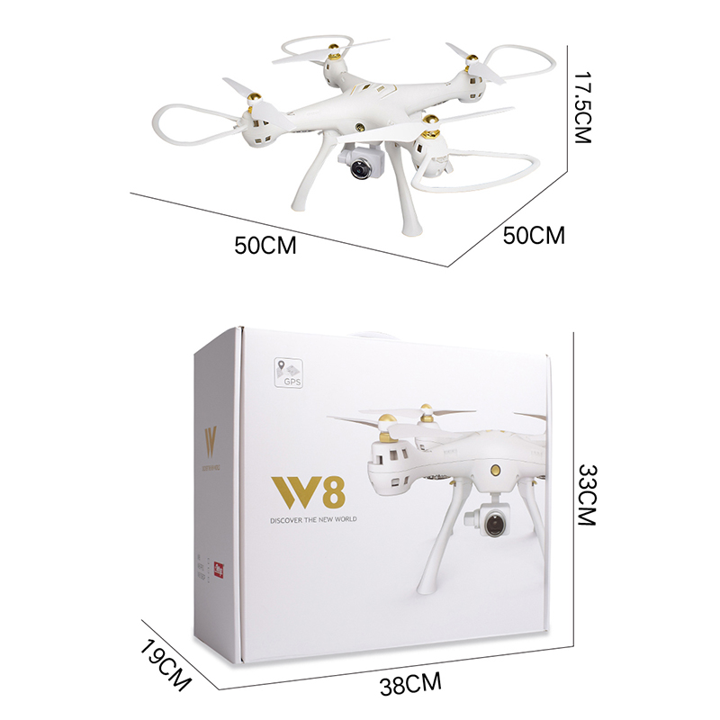Professional W8 Reasonable Price China Factory Sales Drone mit GPS