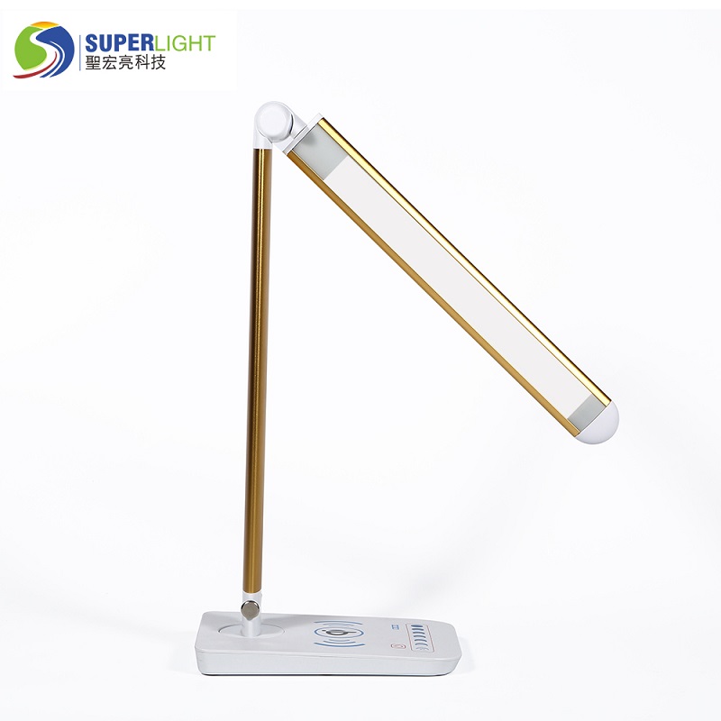 585SW Drahtlose Ladetischlampe Rottable LED Schreibtisch Lampe
