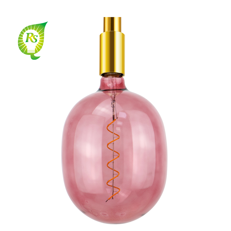 T180 EGG pink 3,5w 4w Fashion Shape Filament light