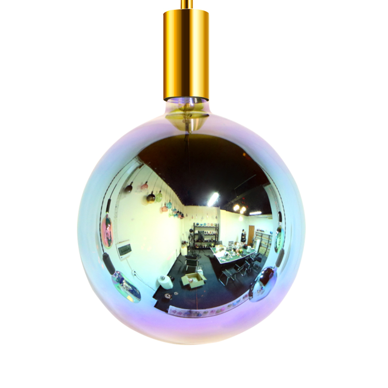 G200 4W Sieben bunte Dekoration geführt innen oder außen spiralförmige Glühlampe