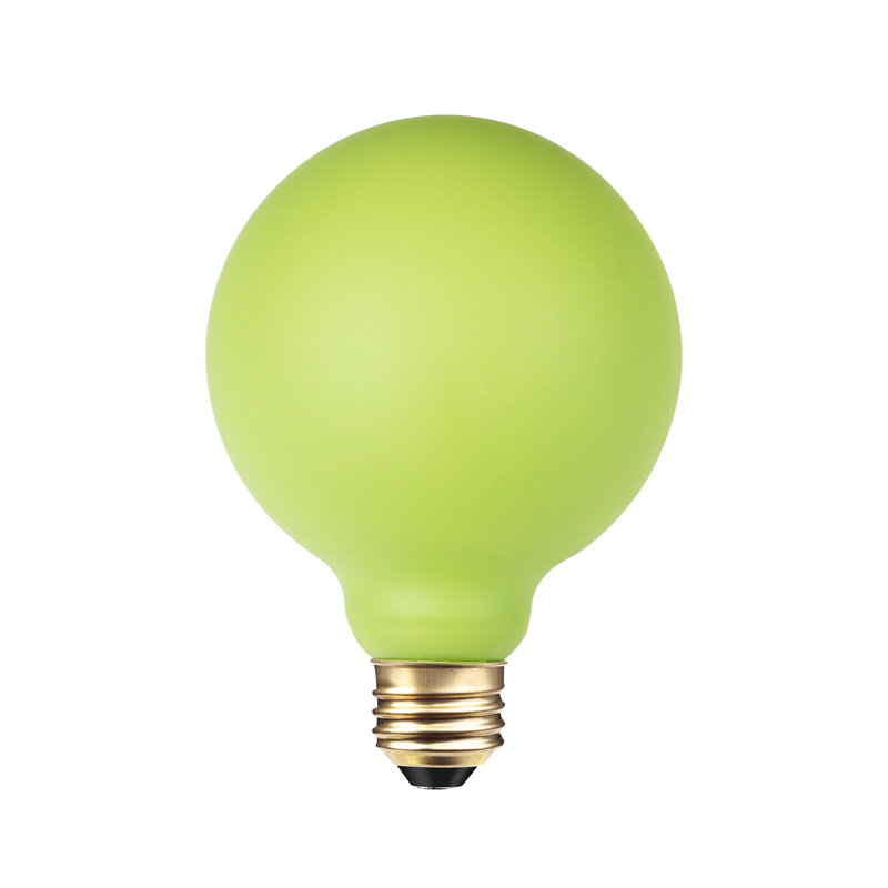 G150 Ballett dunkelrosa makaron dekorative Glühlampe mit weichem Glühfaden