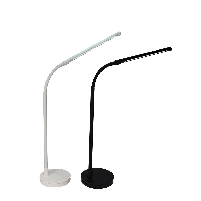 518 LED Desk Reading Lamp Computer Light mit USB Port Flexible Gooseneck Eye Care Lampe