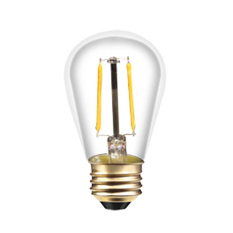 P60 2200K 2W 4W Dim non-dim Bernsteinglas geführt Soft-Filament-Pandant-Lampe