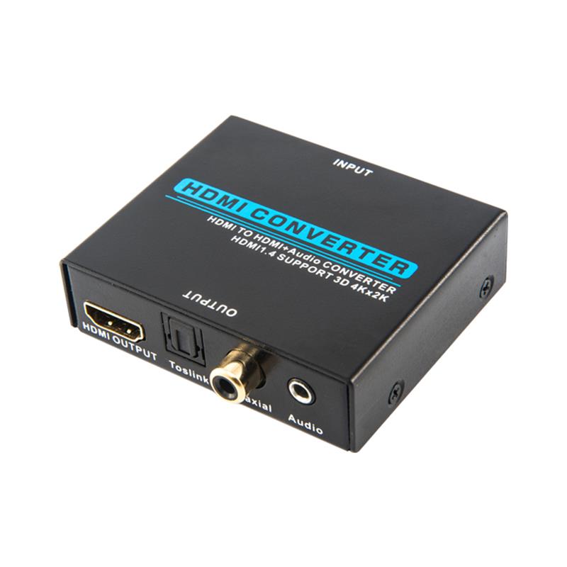 V1.4 HDMI Audio Extractor HDMI zu HDMI + Audio Konverter Unterstützt 3D Ultra HD 4Kx2K @ 30Hz