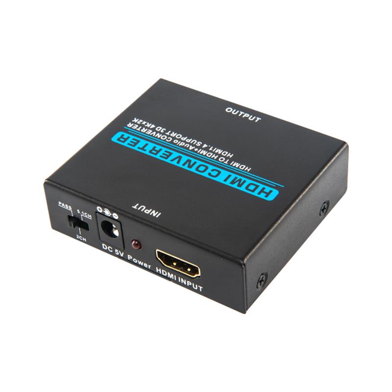 V1.4 HDMI Audio Extractor HDMI zu HDMI + Audio Konverter Unterstützt 3D Ultra HD 4Kx2K @ 30Hz