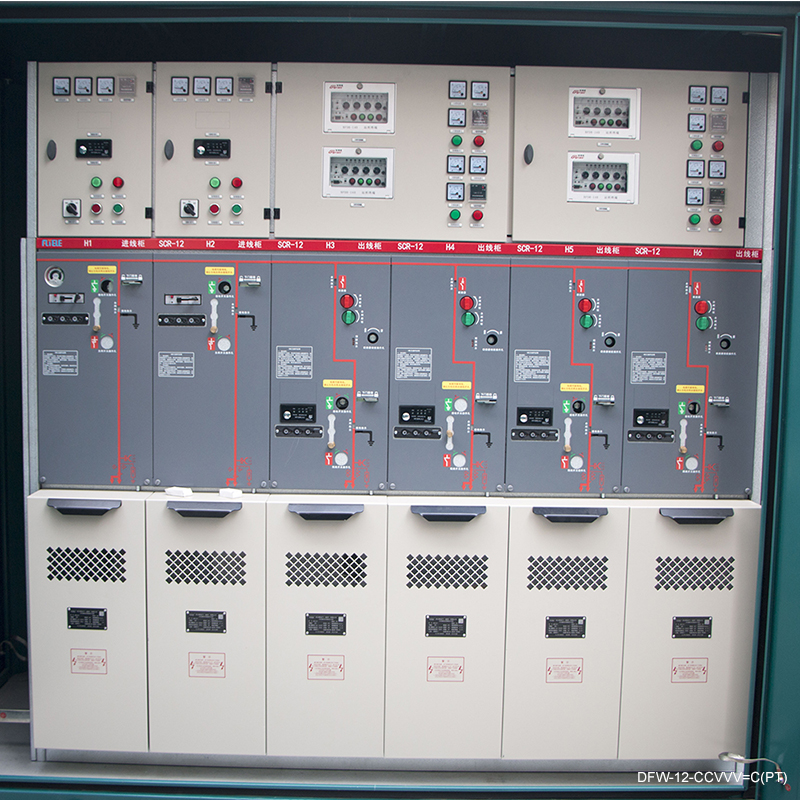 Vollisolierte Ringschaltanlage vom Typ DFW-12 von volter electric