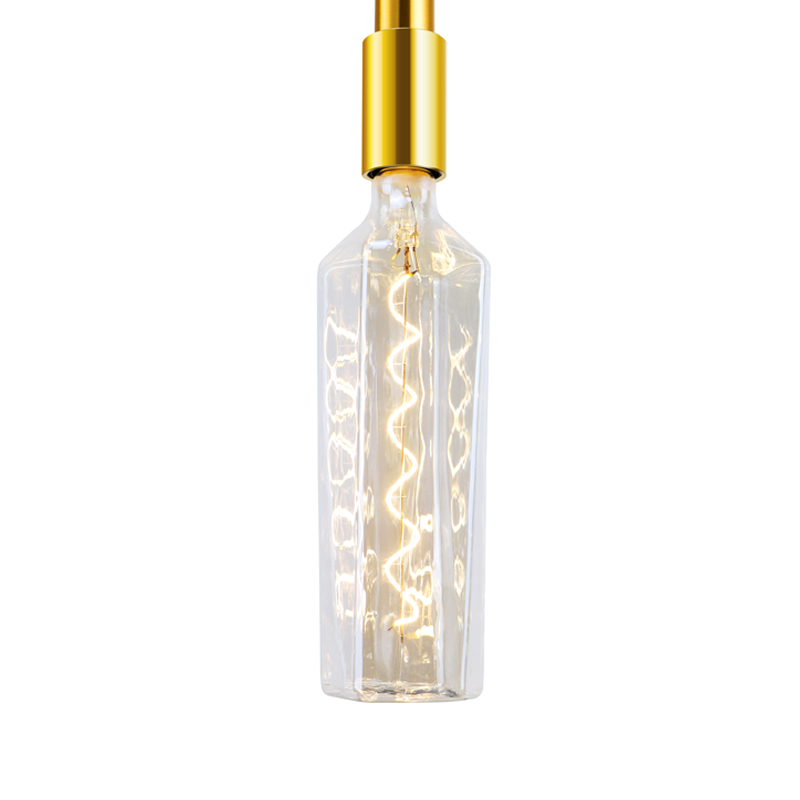 Whiskey White Bottle Bulb umweltfreundlich und energiesparend LED Mode Spirale weiche Filarment Deco Glühbirne