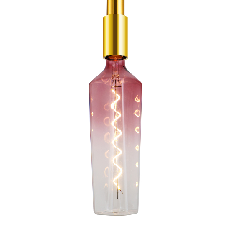 Whiskey White Bottle Bulb umweltfreundlich und energiesparend LED Mode Spirale weiche Filarment Deco Glühbirne
