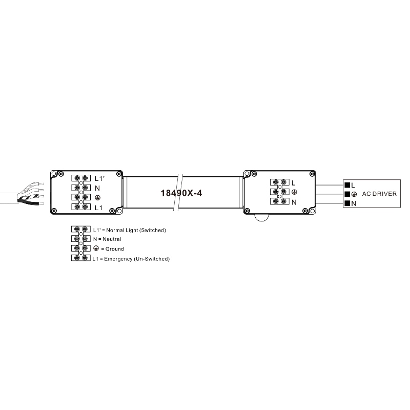 18490X-4 LINEARE NOTAUSRÜSTUNG