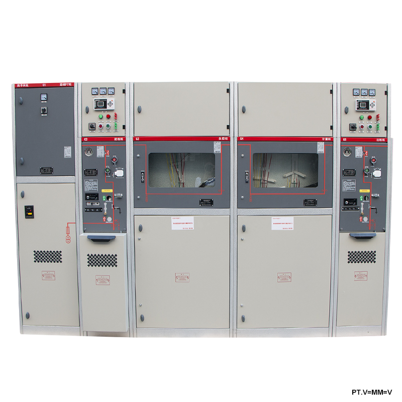 Gasisolierte 25-kV-Schaltanlage (GIS) Gasisolierte sf6-Schaltanlage