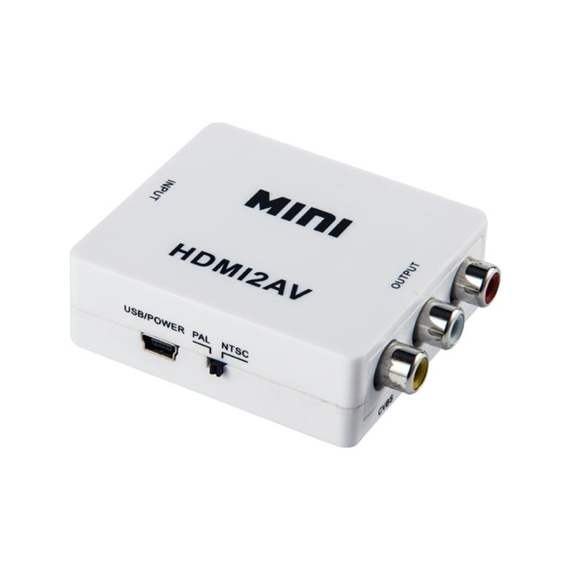 Mini Size HDMI zu AV / RCA Konverter 1080P