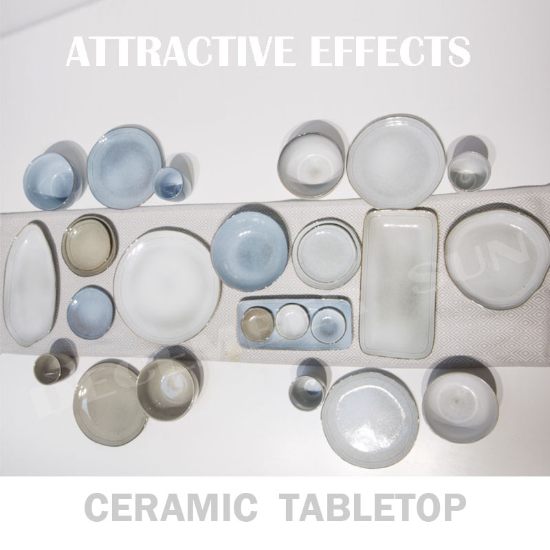 Große Sorten Steinkeramik Tischset