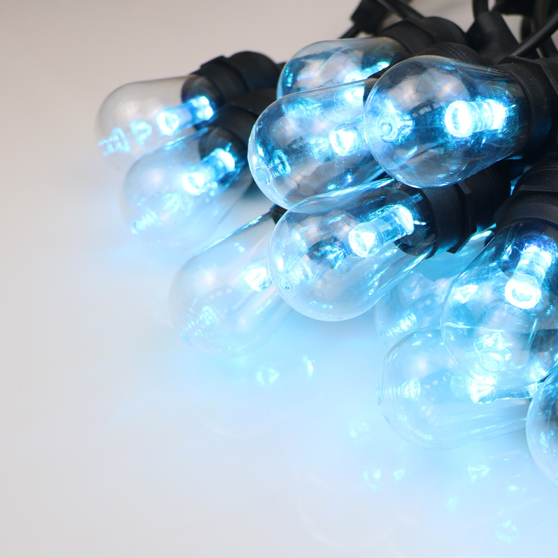 Outdoor string lampen warmweiße farbe für wählen weihnachtsdekoration lichterkette