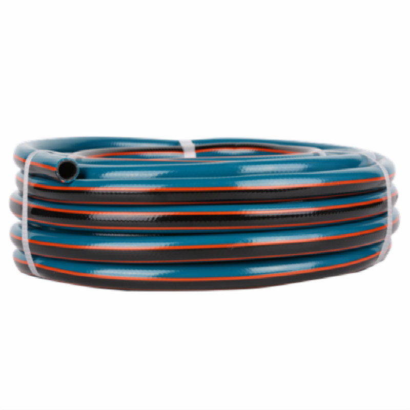 3 Schicht bunter umsponnener flexibler PVC Schlauch des Gartenwassers