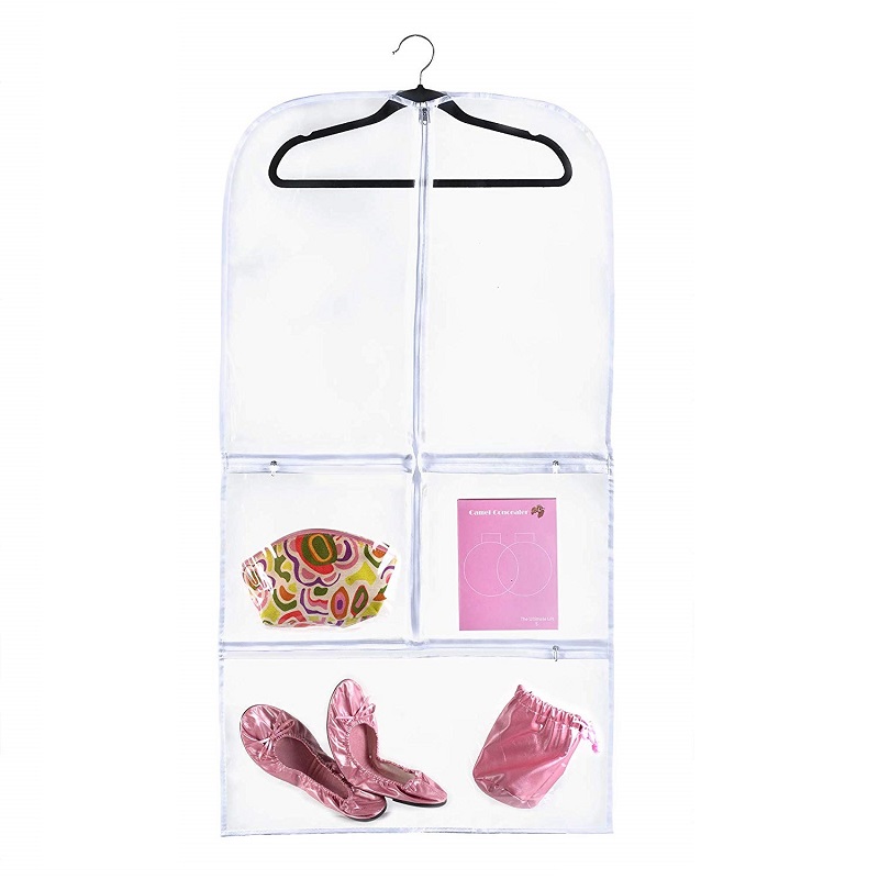 SGW12 Großhandel PVC Clear Dance Costume Plastiktüten mit Taschen