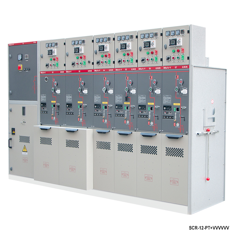2020 meistverkaufte Hochspannungs-SF6-Gasisolierte kompakte RMU-Schaltanlage 12kv / 24kv