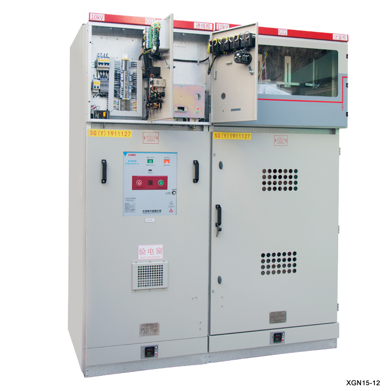 XGN15-24 (RMU) gasisolierte Hochspannungsschaltanlage mit Leistungsschalter (AIS) für den Innenbereich