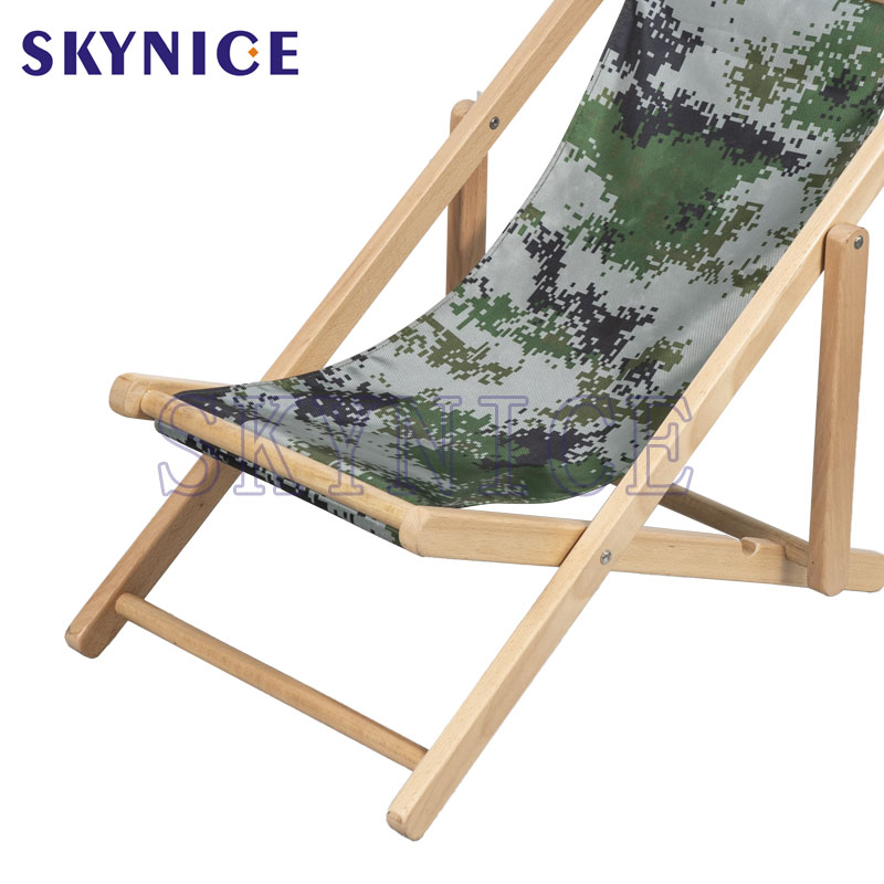 Kinder Holz Sling Lounge Chair