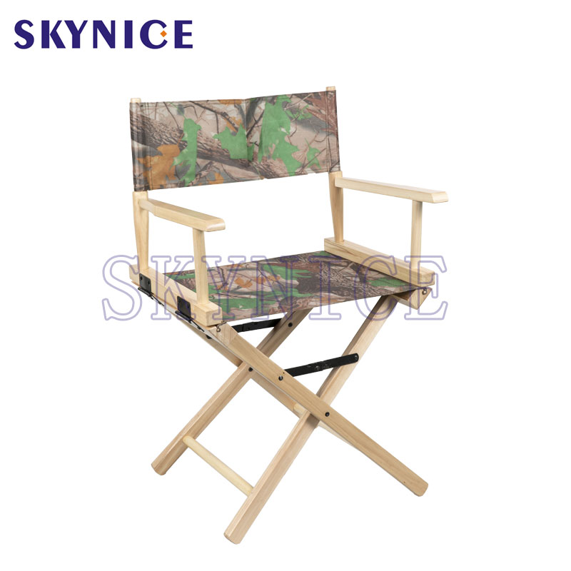 Armlehne Fold Portable Seat Customized Folding Wooden Director Chair